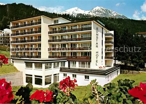 AK / Ansichtskarte Davos_Platz_GR Sunstar Hotel Alpen Davos_Platz_GR