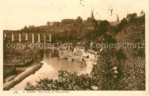 AK / Ansichtskarte Dinan Vue prise du Saut a l ane Dinan