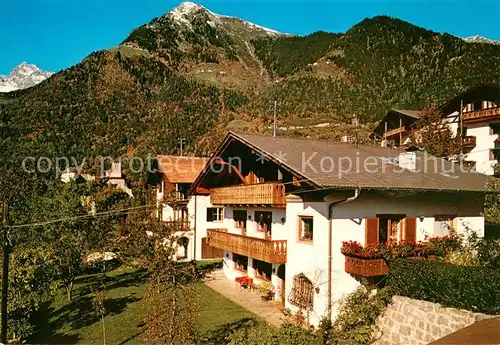 AK / Ansichtskarte Dorf_Tirol Pension Weithaler Naturpark Texelgruppe Dorf_Tirol