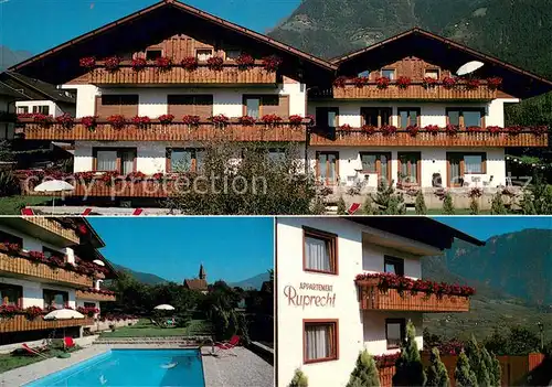 AK / Ansichtskarte Dorf_Tirol Appartement Ruprecht Swimming Pool Dorf_Tirol