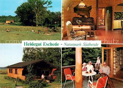 AK / Ansichtskarte Eschede Heidegut Eschede Feriendorf Reiterhof Natupark Suedheide Eschede