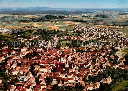 AK / Ansichtskarte Feuchtwangen Fliegeraufnahme Feuchtwangen