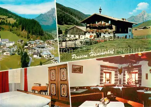 AK / Ansichtskarte Filzmoos Pension Hammerhof Landschaftspanorama Alpen Filzmoos