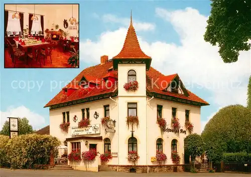 AK / Ansichtskarte Fischbach_Arnsdorf Gasthof Pension Schwarzes Ross Fischbach Arnsdorf