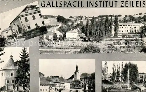 AK / Ansichtskarte Gallspach Institut Zeileis Details Gallspach