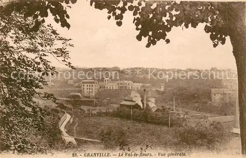 AK / Ansichtskarte Granville_Manche Le Val e fleurs Vue generale Granville_Manche