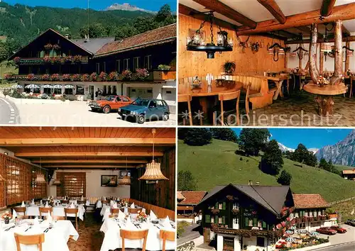 AK / Ansichtskarte Grindelwald Hotel Schweizerheim Restaurant Grindelwald
