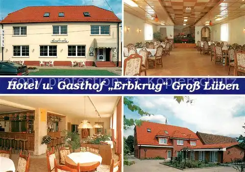 AK / Ansichtskarte Gross_Lueben Hotel Gasthof Erbkrug Restaurant Gross Lueben