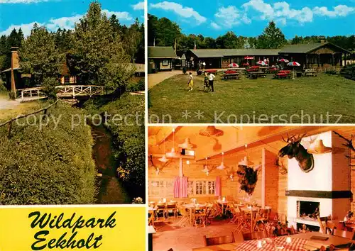 AK / Ansichtskarte Grossenaspe Wildpark Eekholt Gasthaus Kiek ut Stuben Grossenaspe