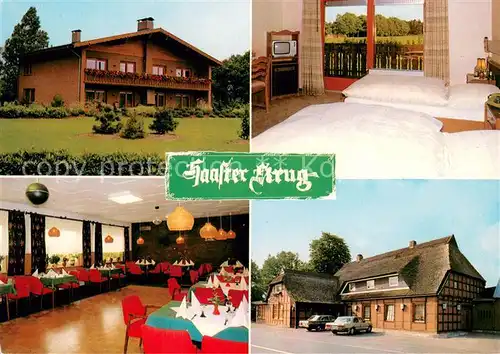AK / Ansichtskarte Grossenkneten Haaster Krug Gastraum Zimmer Grossenkneten