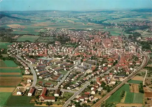 AK / Ansichtskarte Grossgartach Fliegeraufnahme Grossgartach