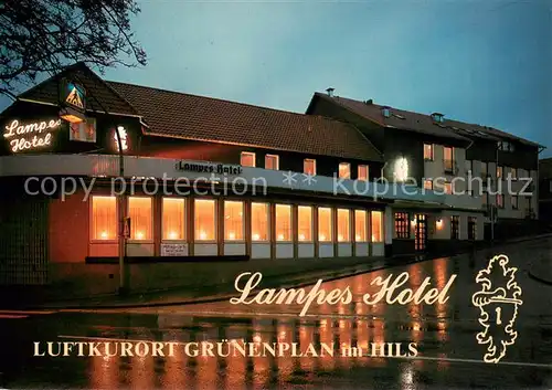 AK / Ansichtskarte Gruenenplan Lampes Hotel Der Krug Gruenenplan