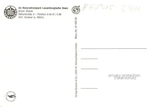 AK / Ansichtskarte Gudow Ferien auf dem Bauernhof Naturschutzpark Lauenburgische Seen Gudow