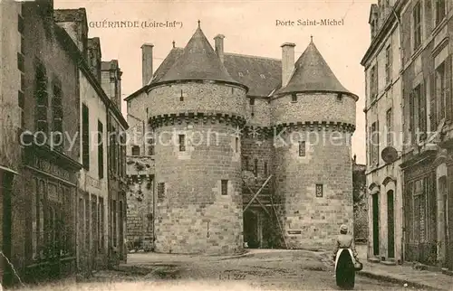 AK / Ansichtskarte Guerande Porte Saint Michel Guerande