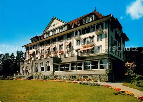 AK / Ansichtskarte Gunten Park Hotel am Thunersee Gunten