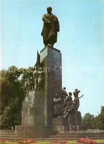 AK / Ansichtskarte Harkov_Ukraine Denkmal Schewtchenko Harkov Ukraine