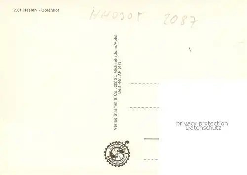 AK / Ansichtskarte Hasloh Oolenhof Hasloh