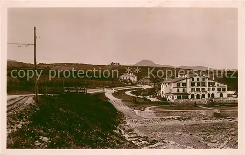 AK / Ansichtskarte Hendaye_Pyrenees_Atlantiques La Corniche Basque Hotel Haicabia Hendaye_Pyrenees