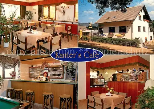 AK / Ansichtskarte Herges_Hallenberg_Steinbach_Hallenberg Kanter s Cafe 