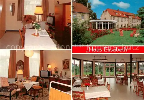 AK / Ansichtskarte Hohenlockstedt Alten und Pflegeheim Haus Elisabeth Zimmer Speiseraum Hohenlockstedt