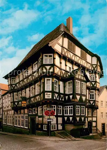 AK / Ansichtskarte Homberg_Efze Gasthaus Krone Homberg Efze