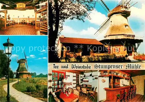 AK / Ansichtskarte Horumersiel Tee und Weinstube Stumpenser Muehle Nordseebad Horumersiel