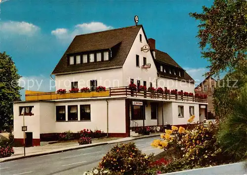 AK / Ansichtskarte Huemmerich_Westerwald Hotel Pension Fernblick Luftkurort Huemmerich_Westerwald