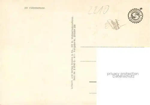 AK / Ansichtskarte Itzehoe Fliegeraufnahme Itzehoe