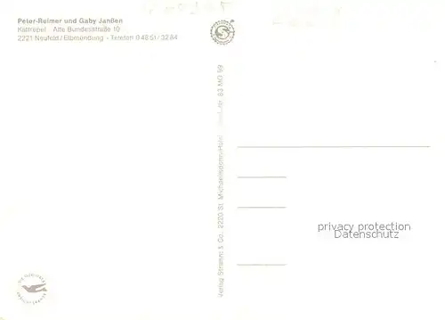 AK / Ansichtskarte Kattrepel_Dithmarschen Haus Peter Reimer und Gaby Janssen Kattrepel Dithmarschen