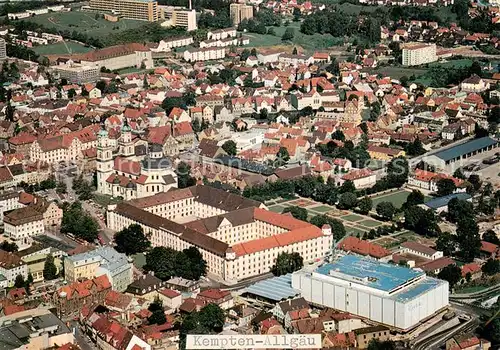 AK / Ansichtskarte Kempten_Allgaeu Fliegeraufnahme Kempten Allgaeu