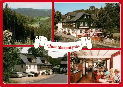 AK / Ansichtskarte Klettigshammer Gasthaus Pension Zum Sormitztal Landschaftspanorama Klettigshammer