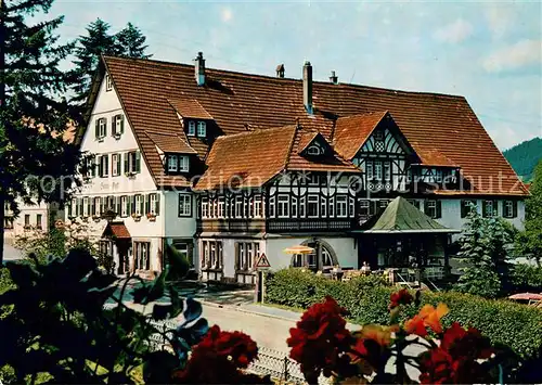 AK / Ansichtskarte Klosterreichenbach Klostergartenhof Hotel Sonne Post Klosterreichenbach