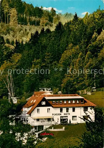 AK / Ansichtskarte Knuellwald Pension Rieth Knuellwald