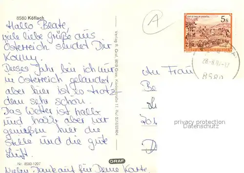 AK / Ansichtskarte Koeflach Teilansichten Panorama Koeflach