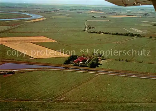 AK / Ansichtskarte Koldenbuettel Fliegeraufnahme Urlaub auf dem Bauernhof Jan Dau Koldenbuettel