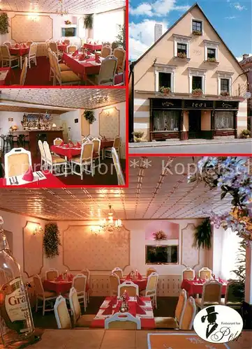 AK / Ansichtskarte Kraslice Restaurant Petr Gastraeume Bar Kraslice