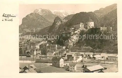 AK / Ansichtskarte Kufstein_Tirol Teilansicht mit Festung Alpen Kufstein_Tirol
