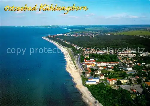 AK / Ansichtskarte Kuehlungsborn_Ostseebad Fliegeraufnahme Kuehlungsborn_Ostseebad