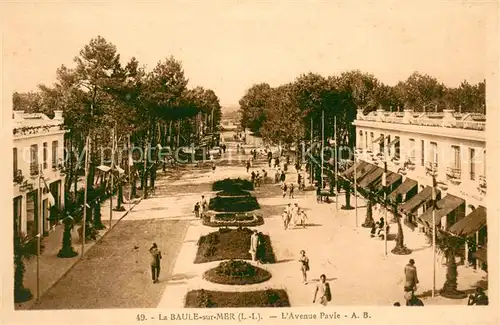 AK / Ansichtskarte La_Baule_sur_Mer Avenue Pavie La_Baule_sur_Mer