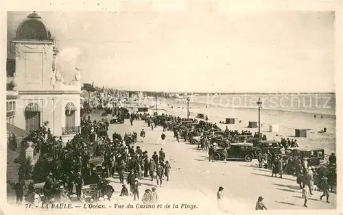 AK / Ansichtskarte La_Baule_sur_Mer Vue du Casino et de la Plage La_Baule_sur_Mer