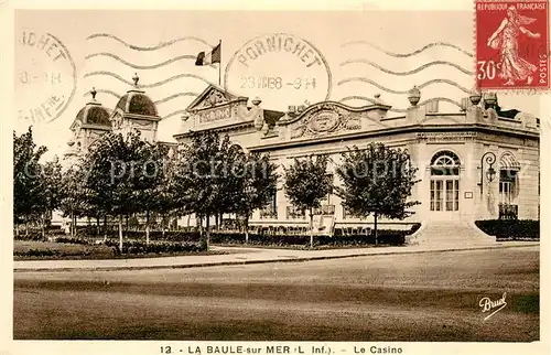 AK / Ansichtskarte La_Baule_sur_Mer Le Casino La_Baule_sur_Mer