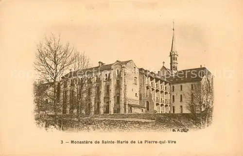 AK / Ansichtskarte La_Pierre qui Vire Monastere de Sainte Marie  La_Pierre qui Vire