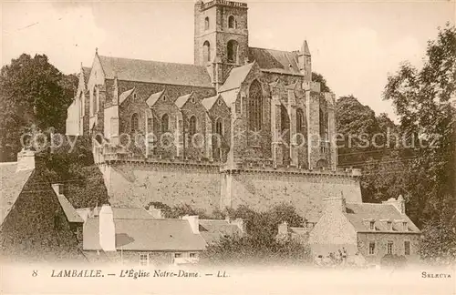 AK / Ansichtskarte Lamballe Eglise Notre Dame Lamballe
