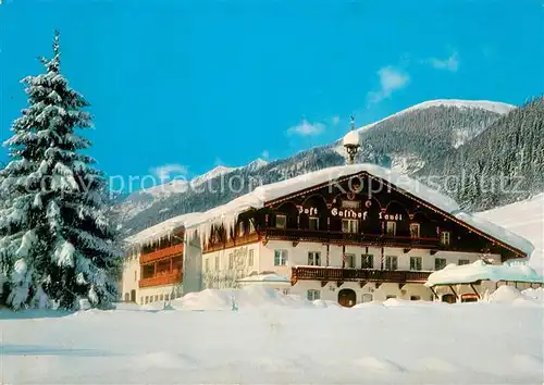 AK / Ansichtskarte Landl_Thiersee Gasthof Pension Thaler Winterimpressionen Landl Thiersee