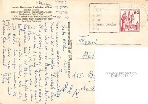 AK / Ansichtskarte Lasbek_Gut Hotel Restaurant Lasbecker Muehle Gastraeume Zimmer Pferdekoppel Lasbek_Gut