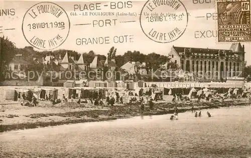 AK / Ansichtskarte Le_Pouliguen Un coin de plage Le_Pouliguen