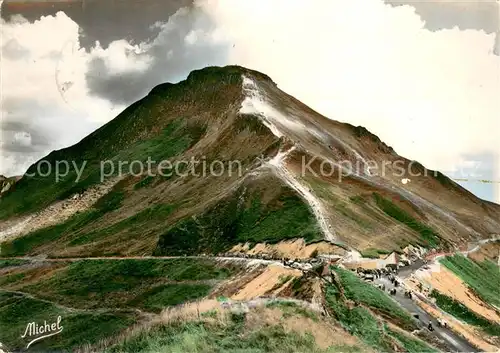 AK / Ansichtskarte Le_Puy Mary_(Montagne) Au sommet Monts du Cantal 