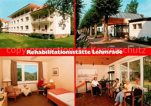 AK / Ansichtskarte Lehmrade Rehabilitationsstaette der Genesungshilfe e.V. Hamburg Lehmrade