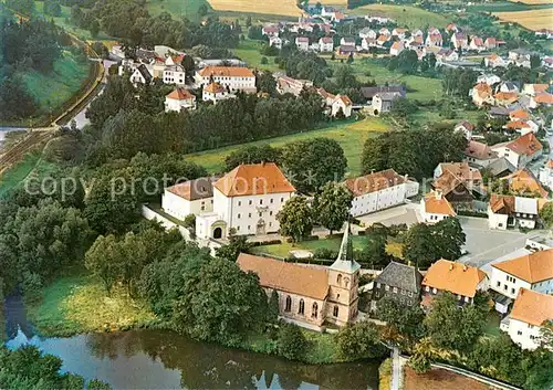 AK / Ansichtskarte Lichtenfels_Hessen Fliegeraufnahme Lichtenfels Hessen