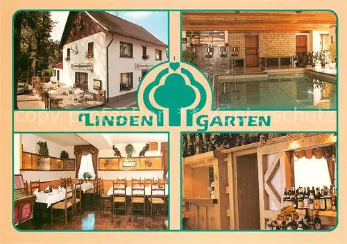 AK / Ansichtskarte Lichtentanne_Zwickau Lindengarten Weissenbrunn Restaurant Hallenbad Lichtentanne Zwickau